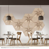 Create Wall Art With Form At Wood - Diamond