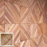 Teak Wood Wall Panels - Arrow Teak 1sqm Box
