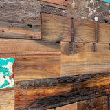 Teak Wood Wall Panels - Art Teak 1sqm Box