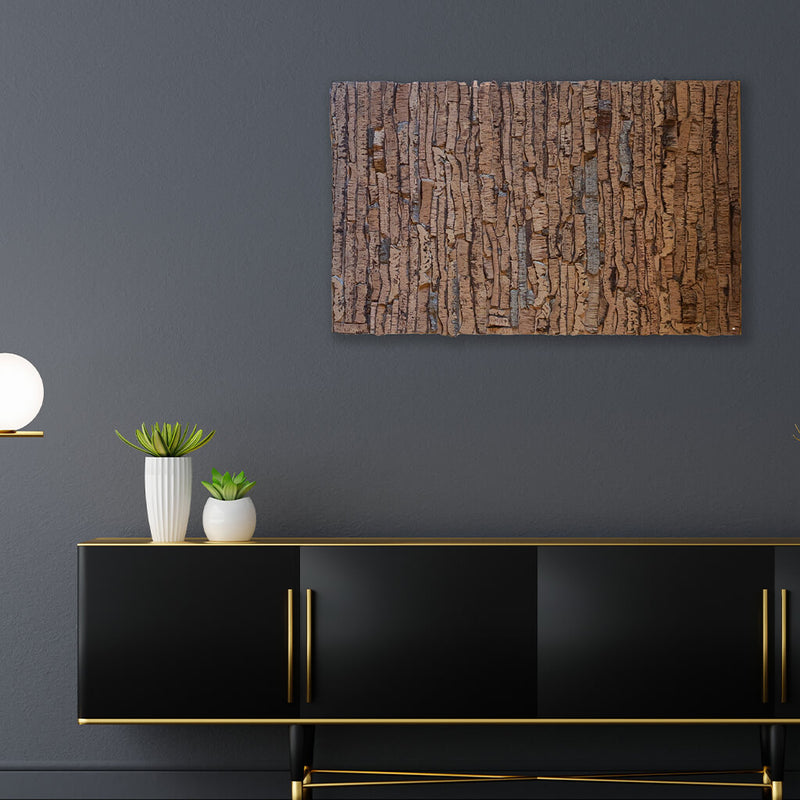 Rustic Natural Cork Wall Art - Woll Design – Designer Walls Shop