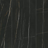 The black marble design on the panel.