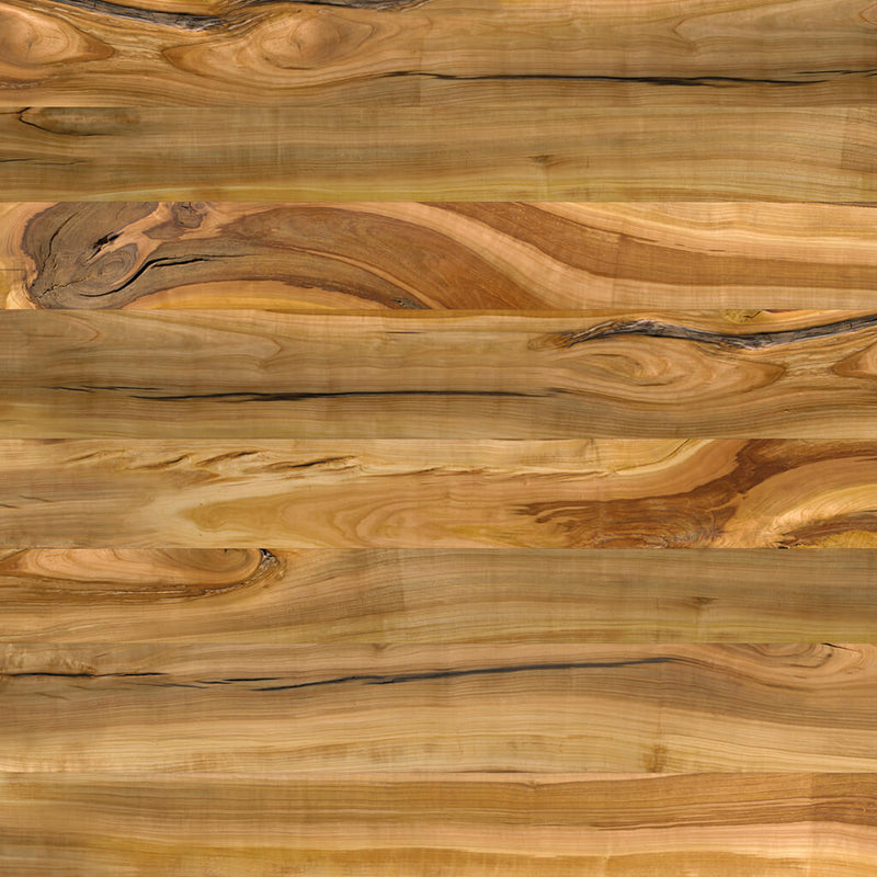 SUN WOOD Cherry Wood Effect Wooden Panels